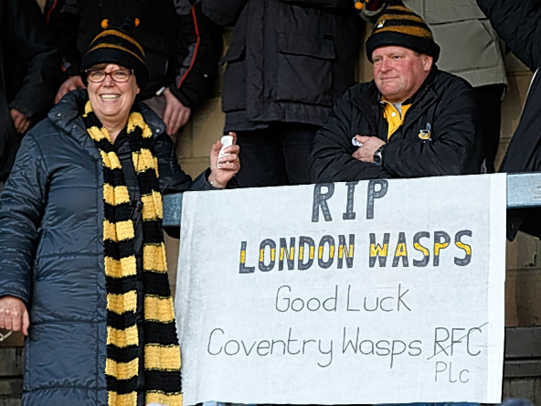 Fans say their farewells to Adams' Park