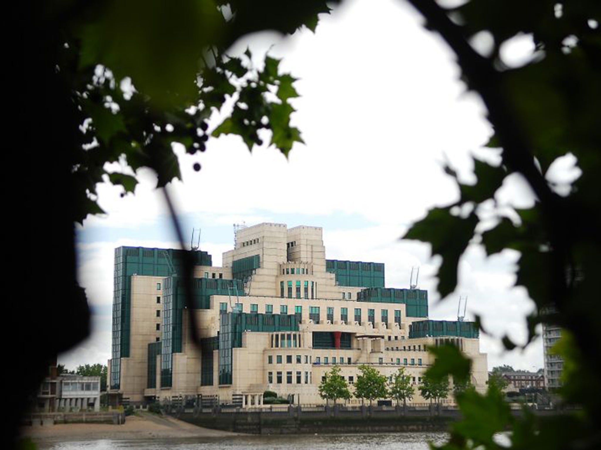 The MI6 building