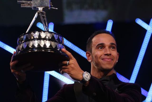 Lewis Hamilton becomes the first motor racing star to win the award since Damon Hill in 1996