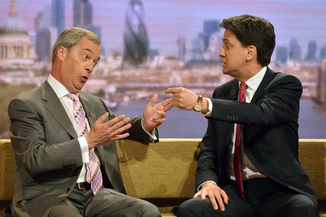 The leaked document makes clear that Labour is concerned it could lose votes to Nigel Farage’s Ukip party