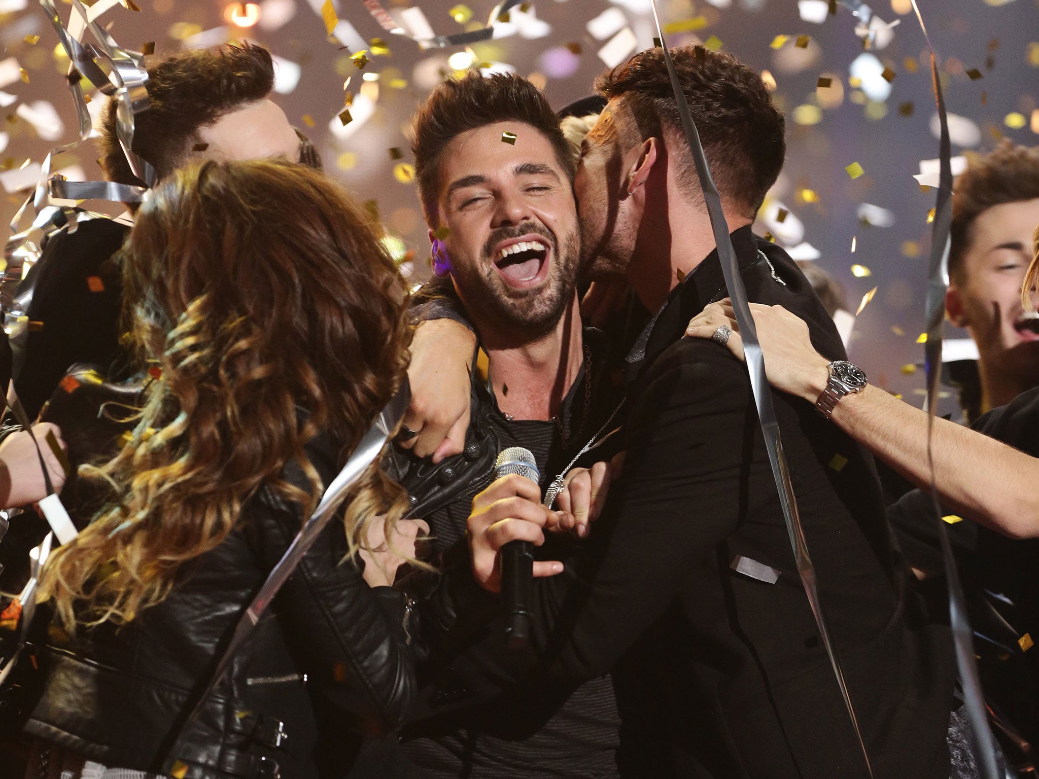 Ben Haenow is leading the Christmas number one race