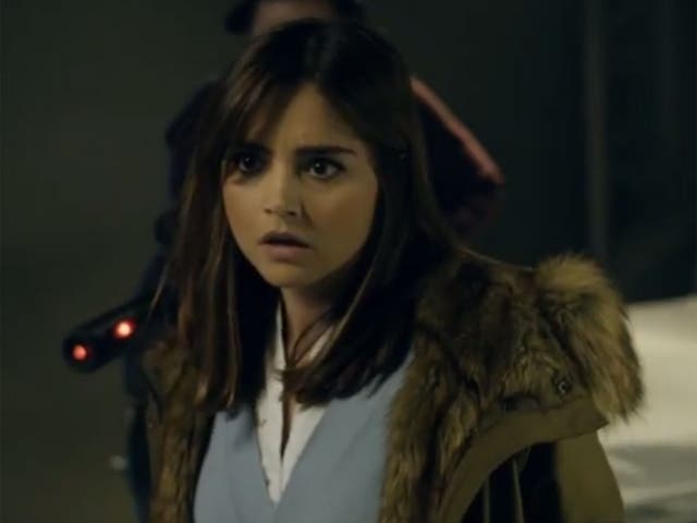 Jenna Coleman as Clara Oswald in the Doctor Who Christmas special