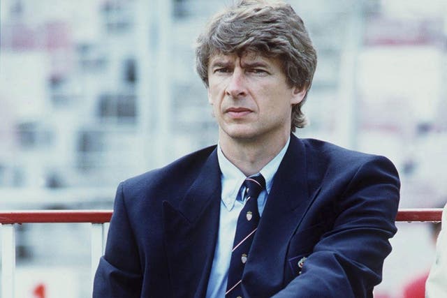 Arsene Wenger during his time in charge of Monaco
