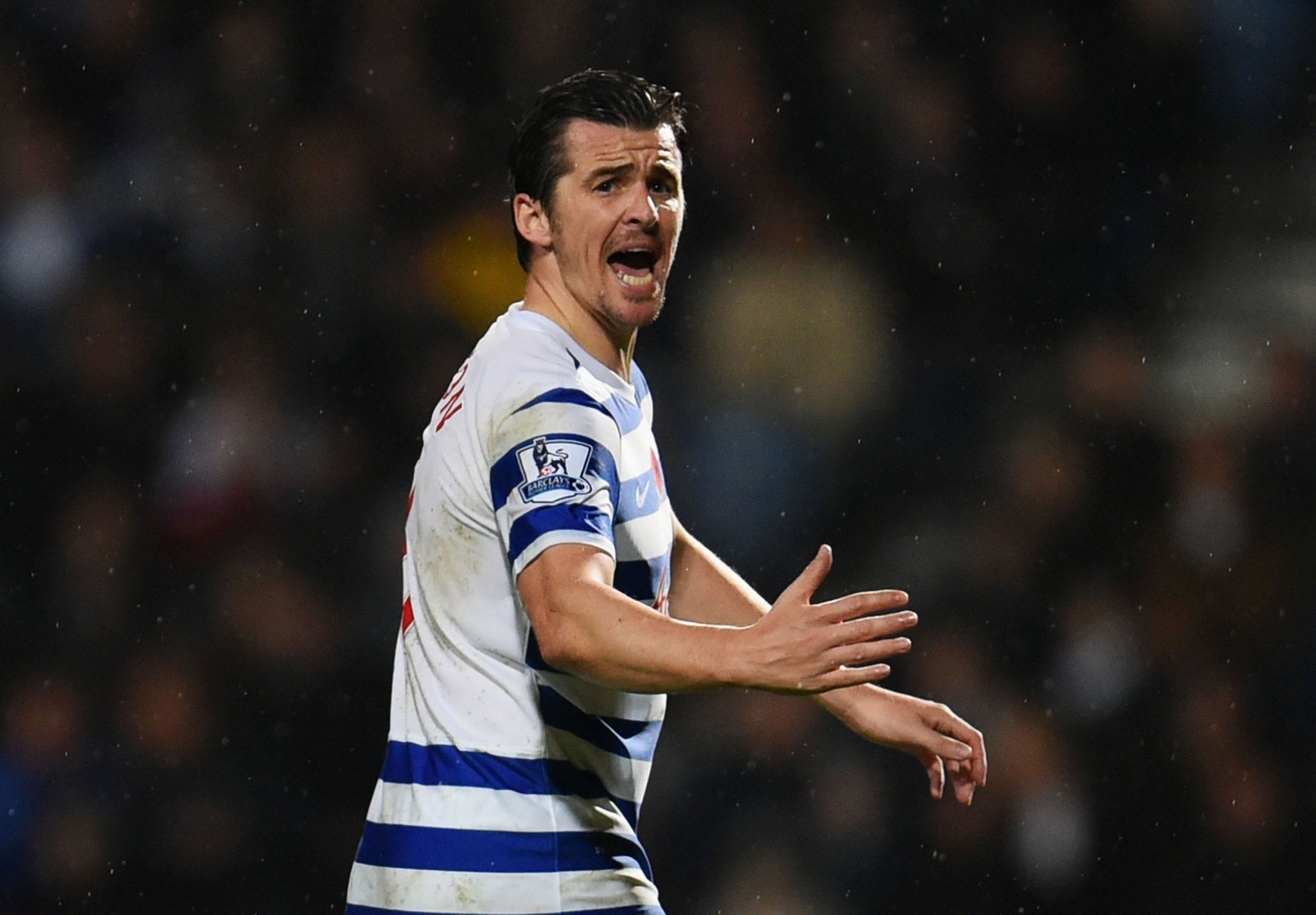 Joey Barton in action for QPR