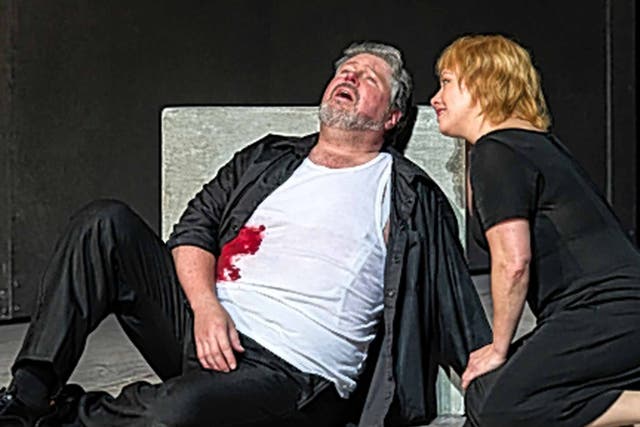 Blood and thunder: Stephen Gould as Tristan and Nina Stemme as Isolde 