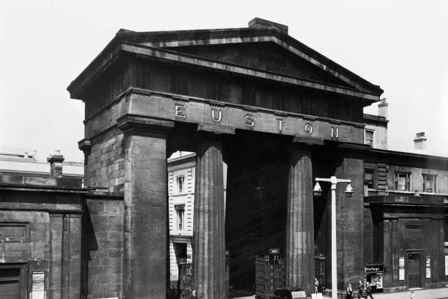 John Hayes, Minister of State at the Department of Transport, wants to restore the Euston Arch