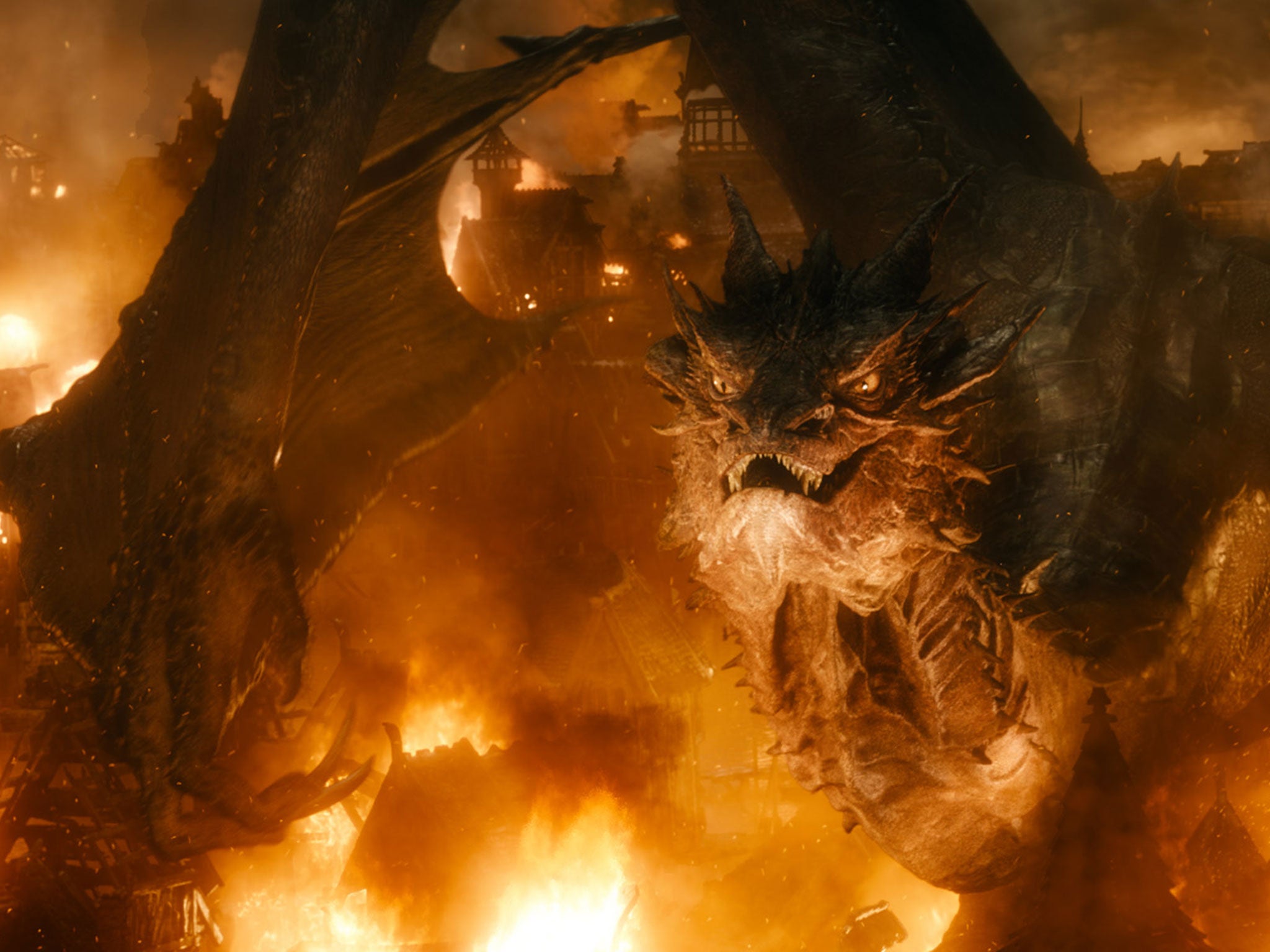 Benedict Cumberbatch voices dragon Smaug in The Hobbit: The Battle of the Five Armies