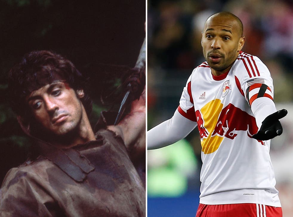 Rambo and Thierry Henry