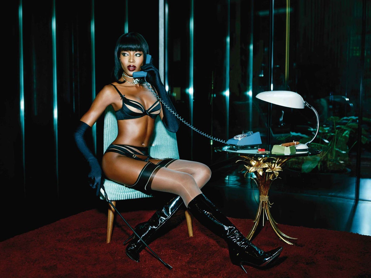 Stå på ski Modish justere Naomi Campbell stars in raunchy new Agent Provocateur campaign | The  Independent | The Independent