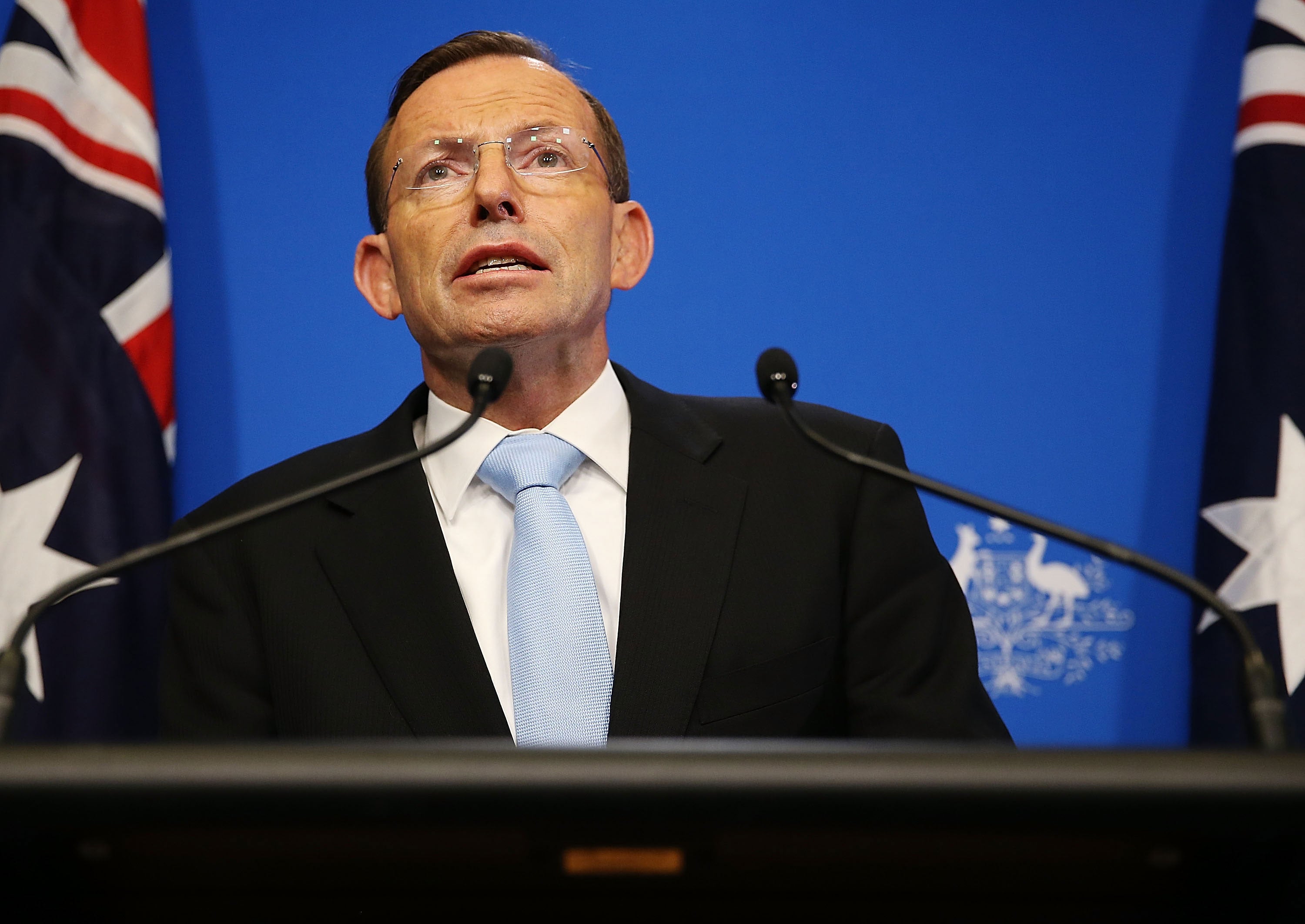Australia's prime minister Tony Abbott
