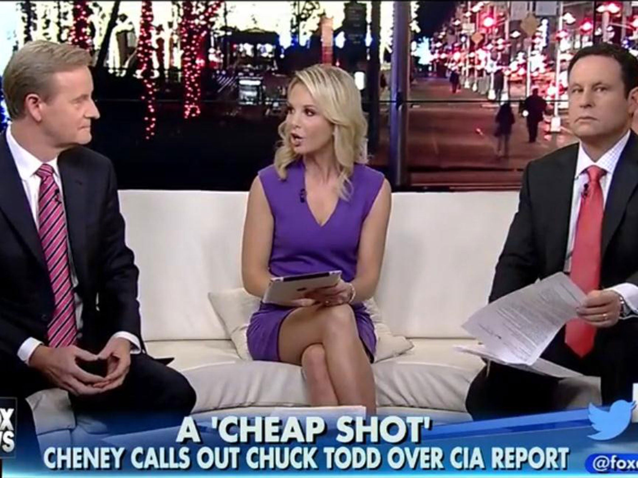 Fox & Friends co-host Elisabeth Hasselbeck made the remarks during a segment on the 16-hour siege