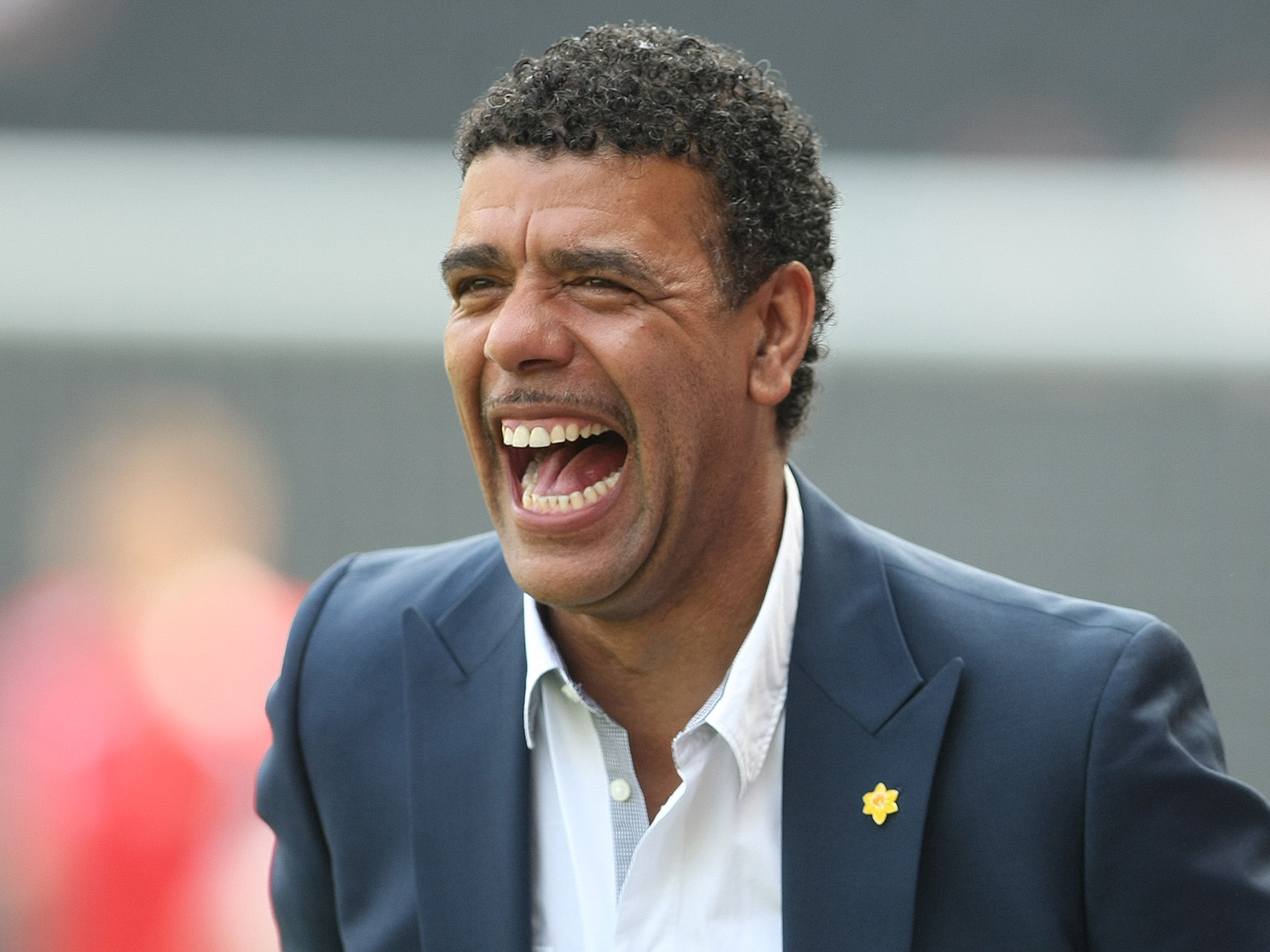 Sky TV pundit Chris Kamara.