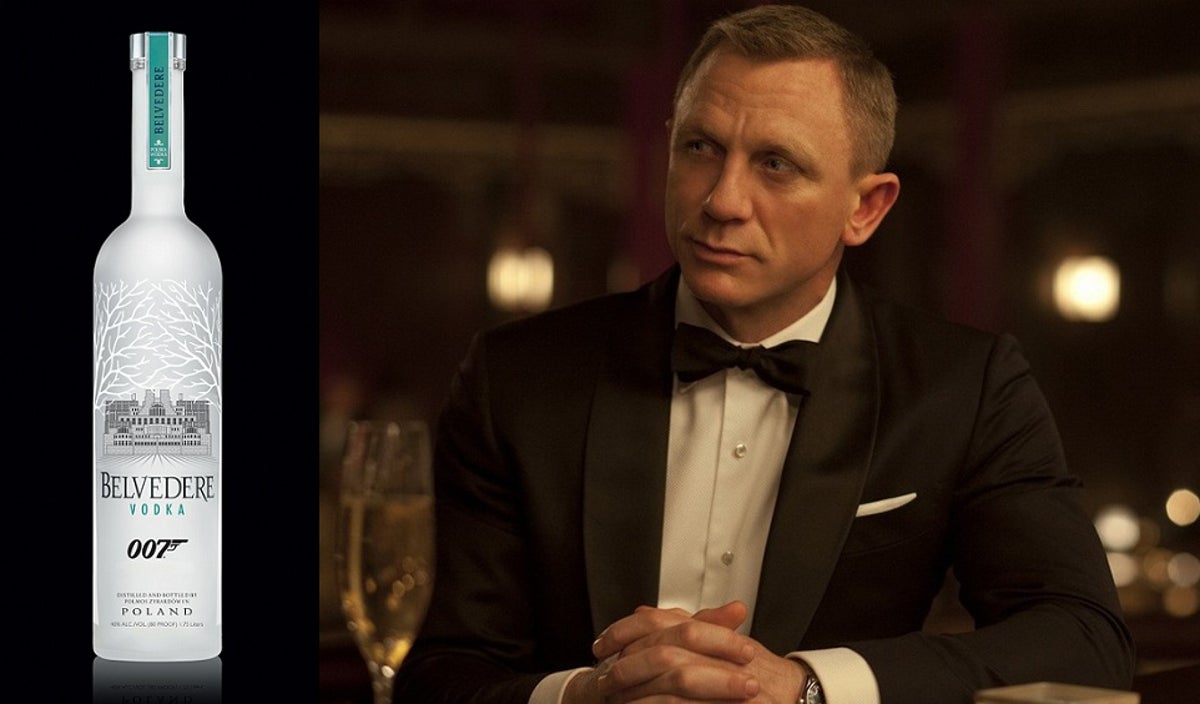 Belvedere Vodka Announces Partnership With James Bond's Film