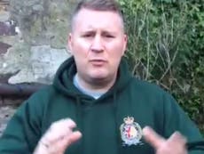 Britain First leader Paul Golding arrested during party campaign in Leicester 