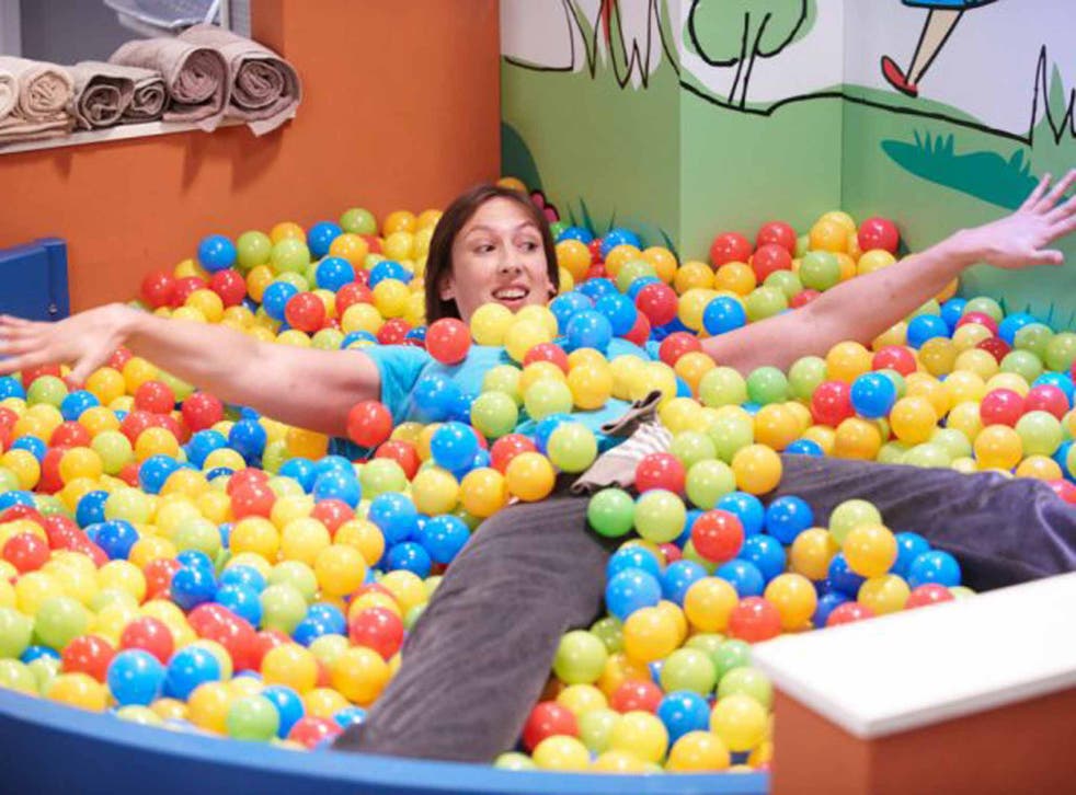 Having a ball: Miranda Hart in an episode from the first series of 'Miranda' in 2009