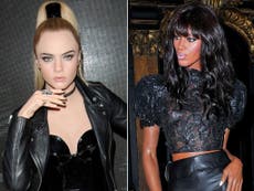 Cara Delevingne and Naomi Campbell are immortalised in wax - and the