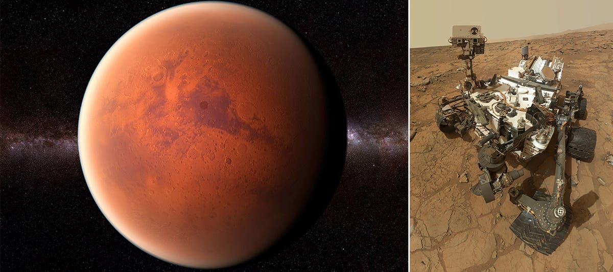 Video Possible life on Mars The Independent The Independent