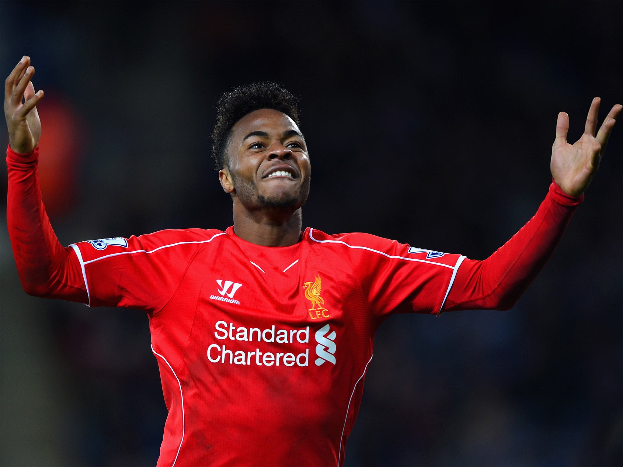Raheem Sterling has been described as a ‘talisman’ by his manager
