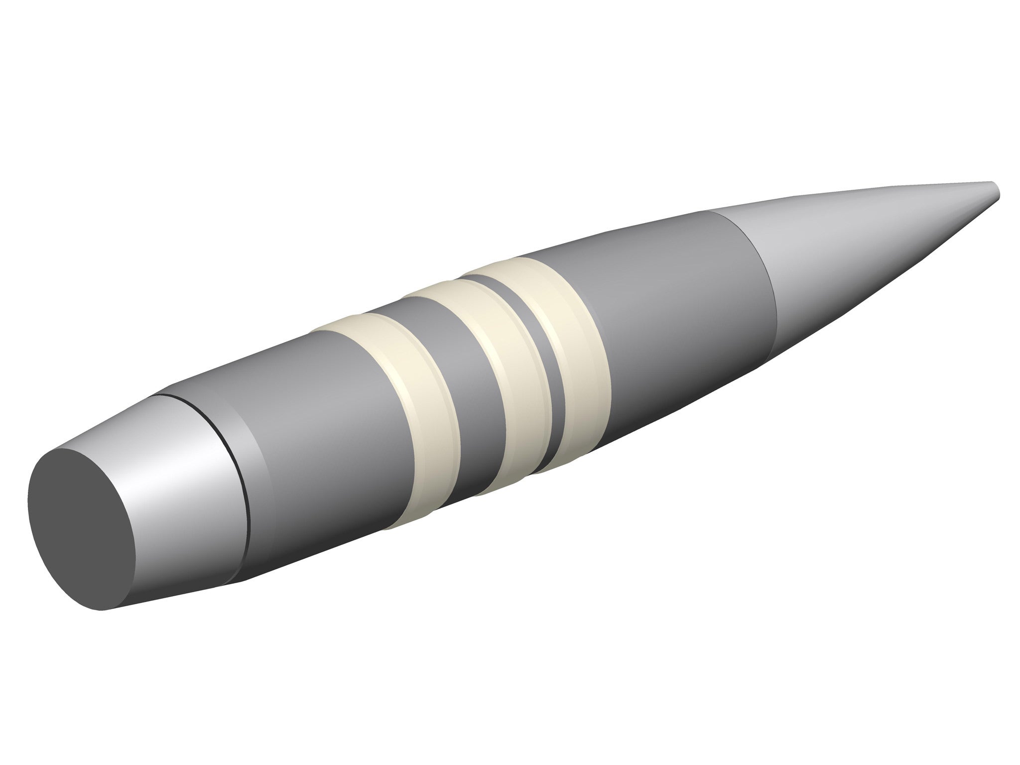 The bullet, as envisioned by Darpa