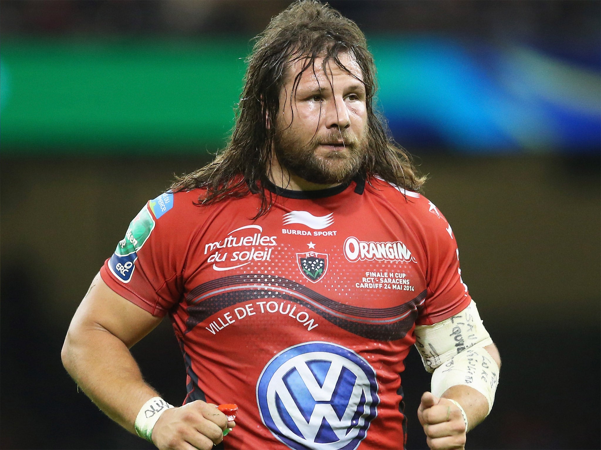 Martin Castrogiovanni was handed a four-match ban, suspended till April 2016, and must pay a Leicester charity €10,000