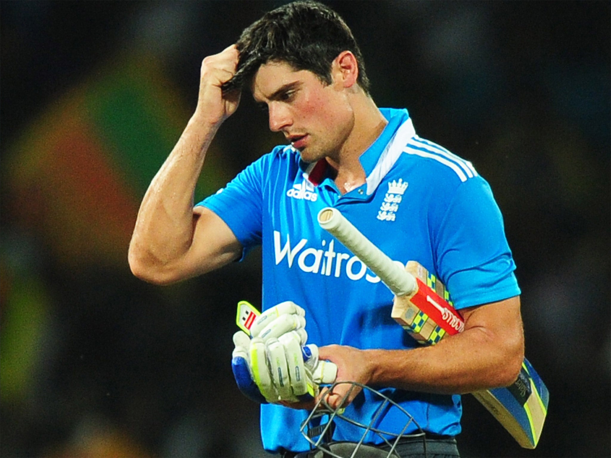 After another poor series in Sri Lanka, Alastair Cook claimed all players go through a lean period