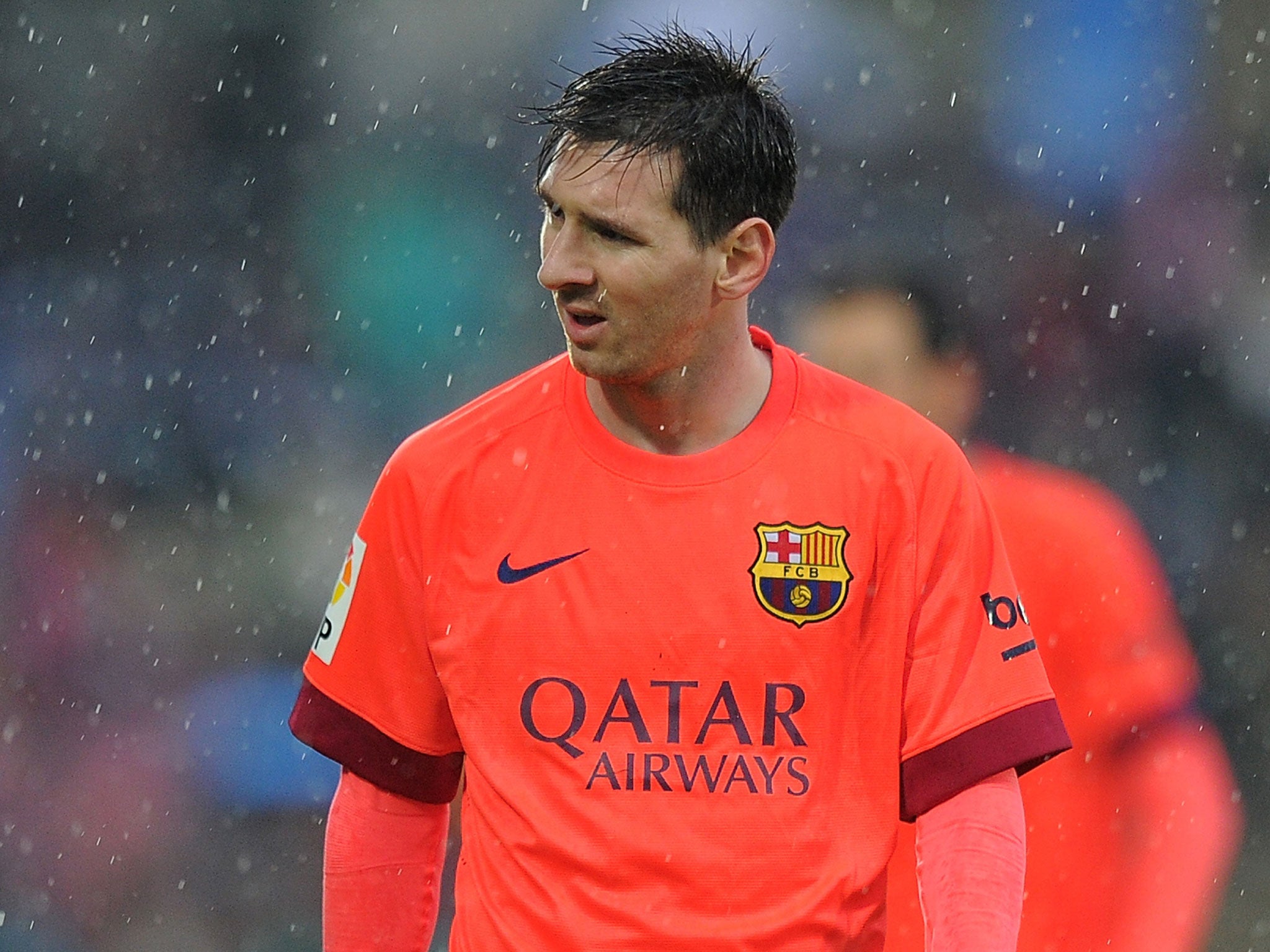 Lionel Messi has scored 57 goals so far in 2014