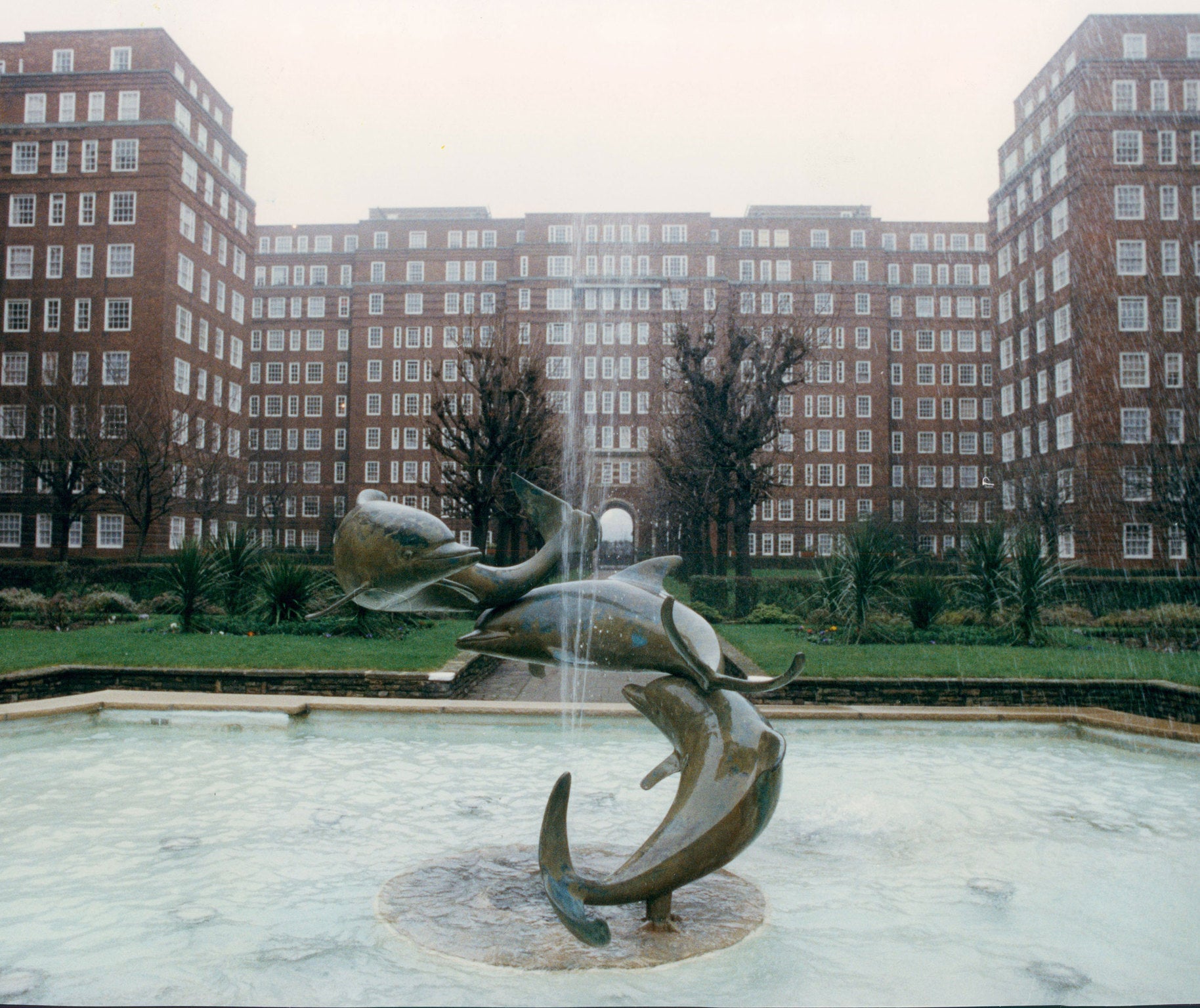 Dolphin Square in Pimlico, London, where Kerr alleges he was fed brandy and abused by one man