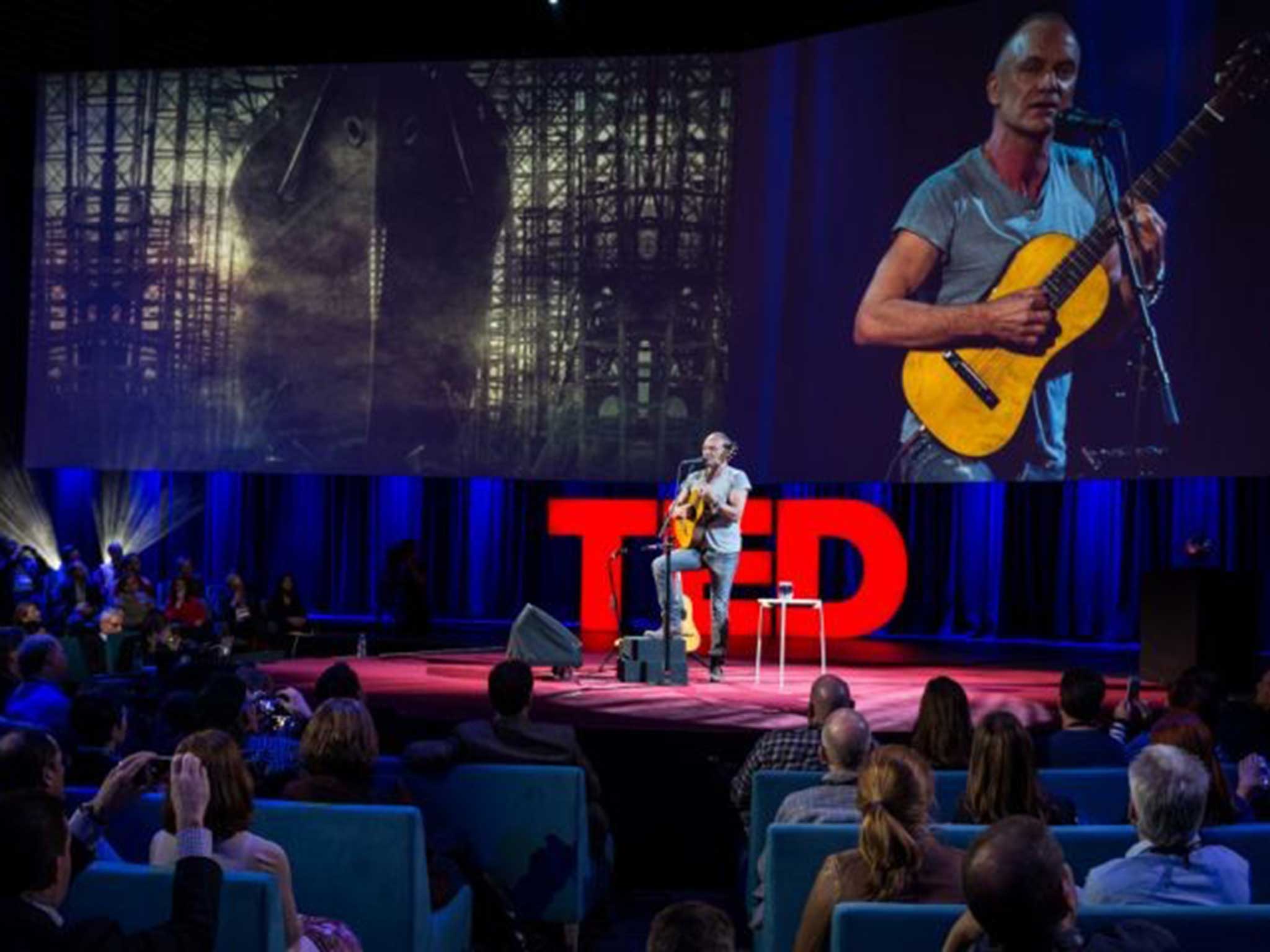 Sting at TED 2014