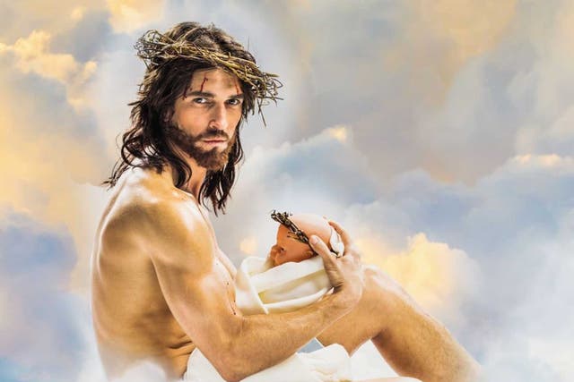Anomaly's Sexy Jesus calendar depicts the Messiah in a series of Athena-style poses