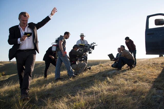 Future direction: Christopher Nolan on set and on location during the making of ‘Interstellar’