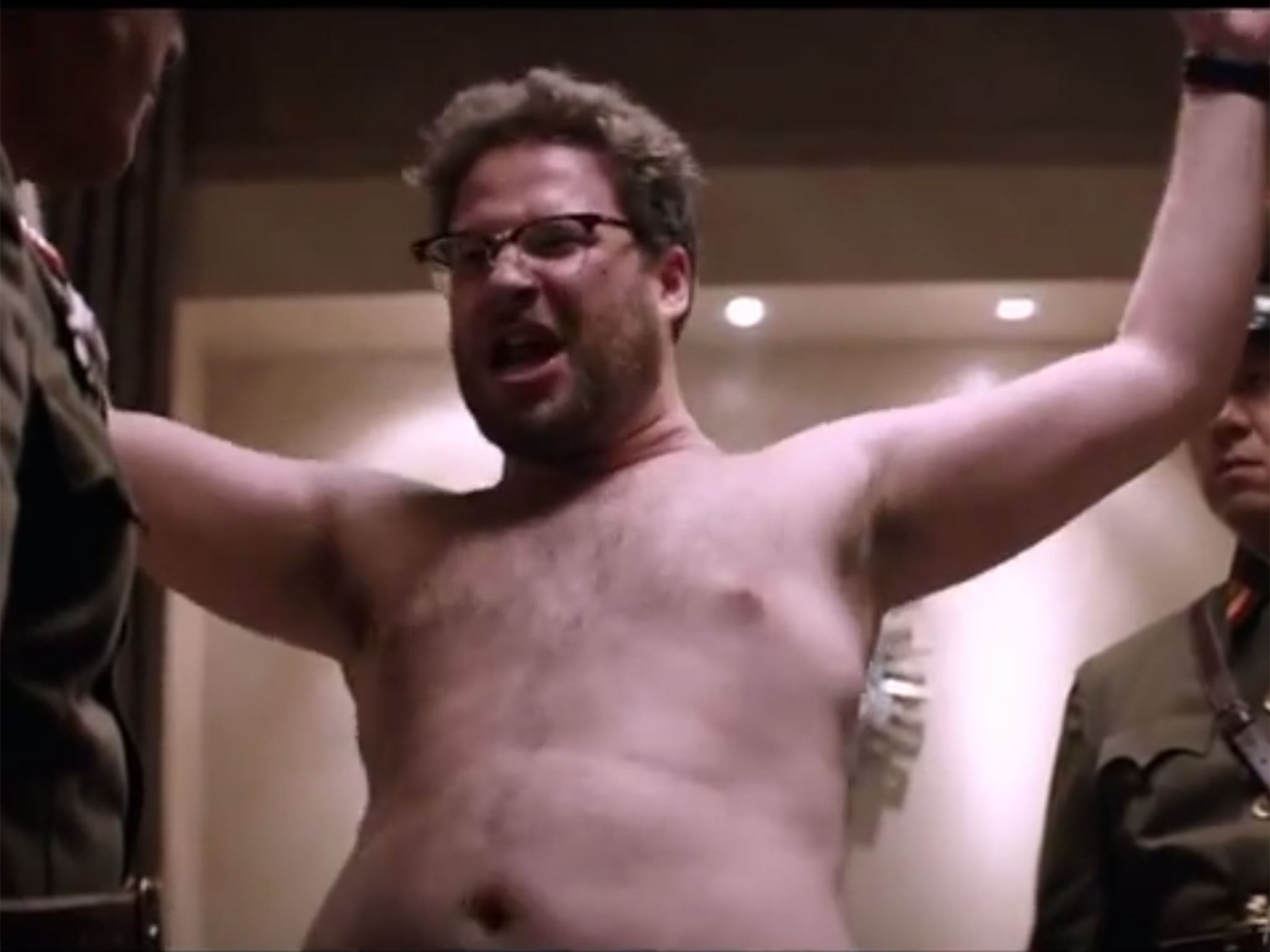 Seth Rogen in cancelled Sony Pictures comedy The Interview