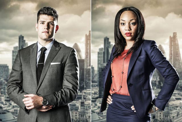 Mark Wright and Bianca Miller will compete in the final of The Apprentice