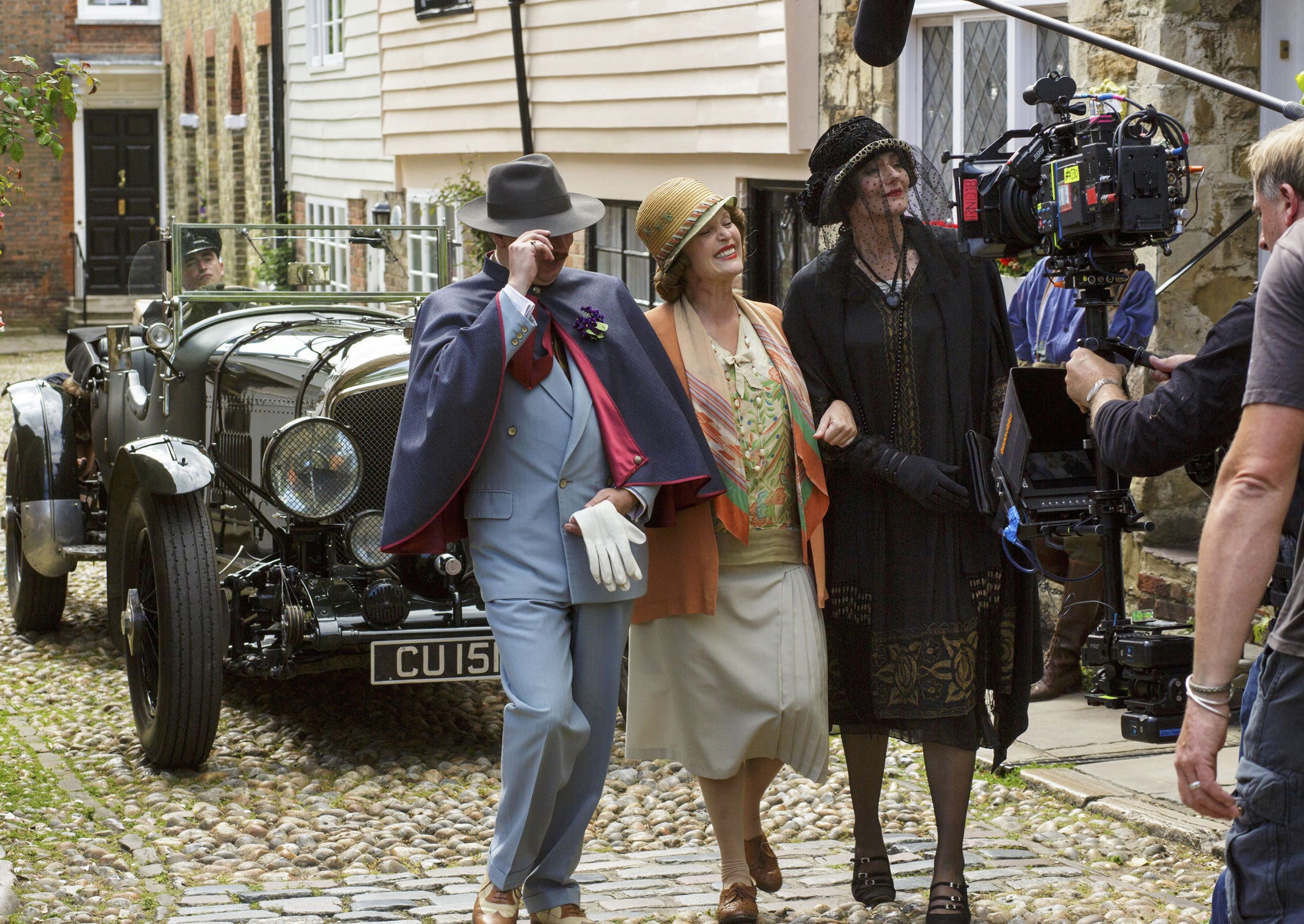 Chancellor (right) in the BBC's 'Mapp and Lucia'
