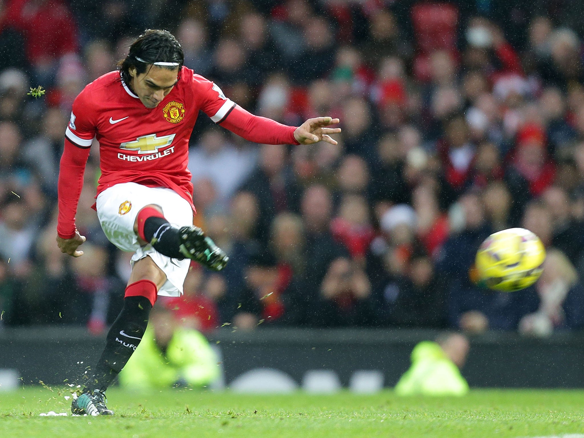 Manchester United striker Radamel Falcao is yet to prove his fitness