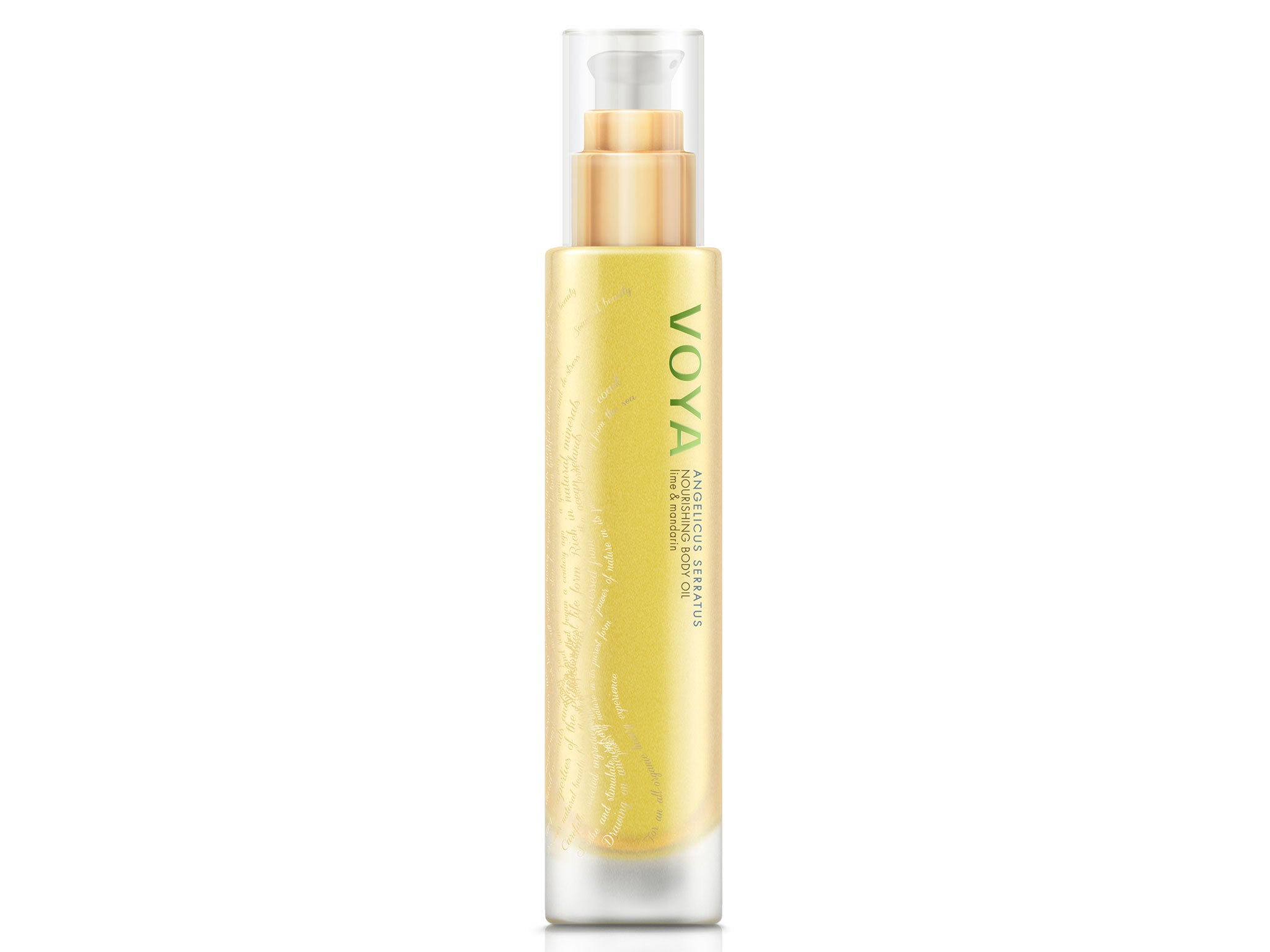 Voya’s 'Angelicus Serratus' seaweed oil, voya.ie