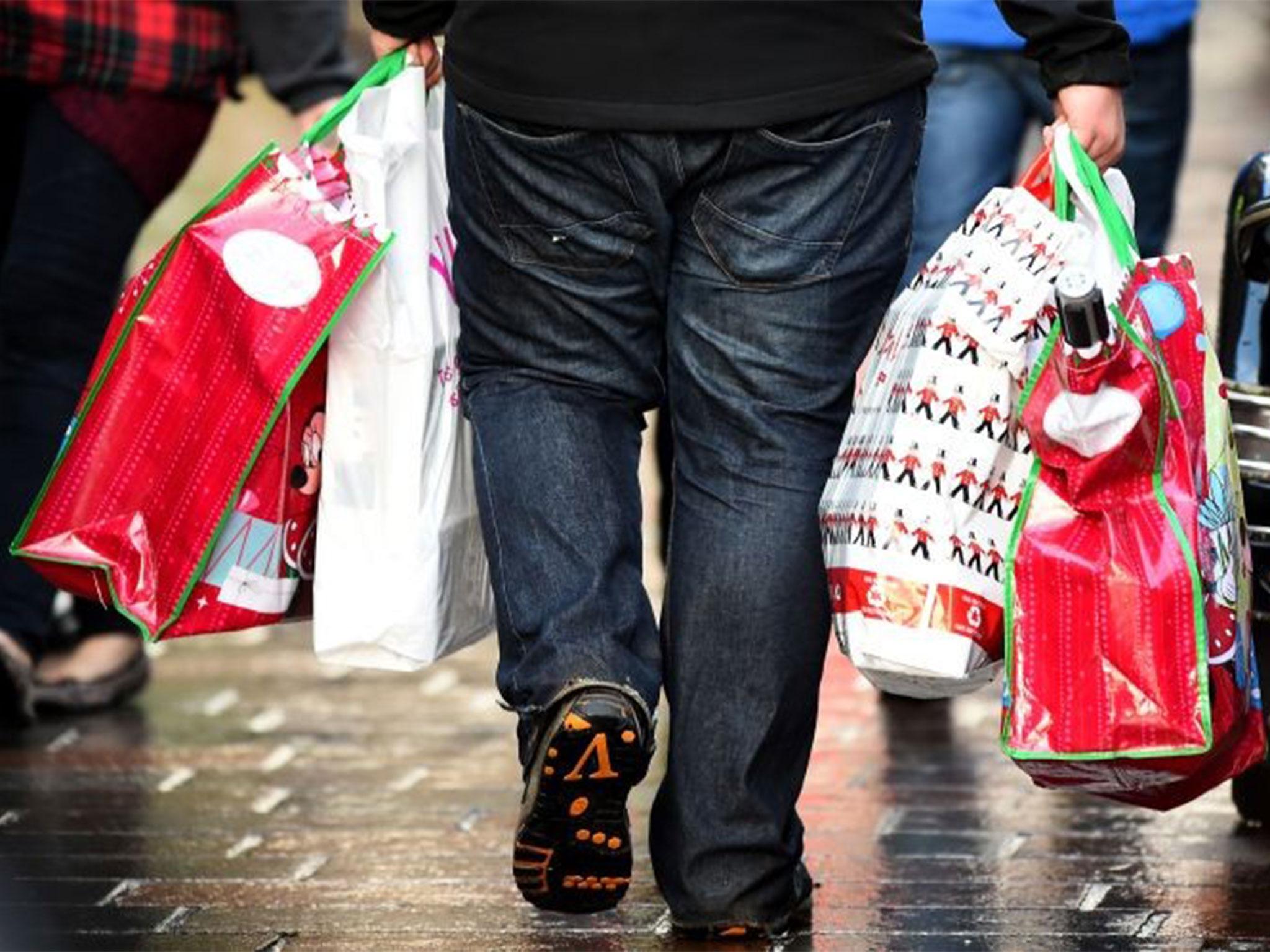 Overall spending in the final few days before Christmas is expected to be 7 per cent higher than last year, with many consumers going into debt to fund it