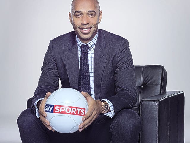 Thierry Henry will be on Sky Sports next year