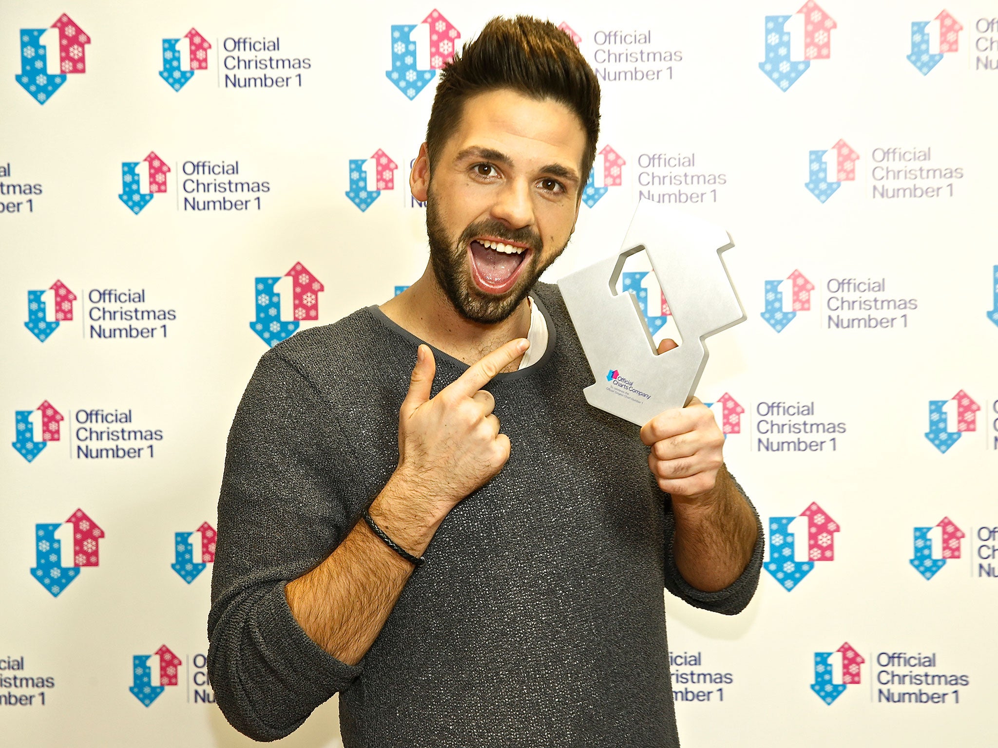 X Factor winner Ben Haenow has scored his first Christmas number one