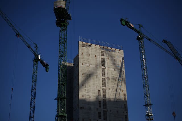 Construction is among the sectors where growth has slowed since the spring 