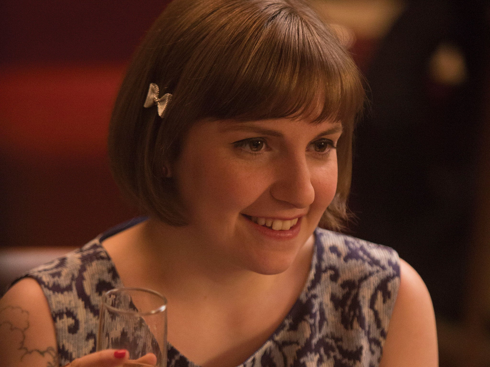 &#13;
Lena Dunham hired Malia to work on her hit comedy series Girls &#13;