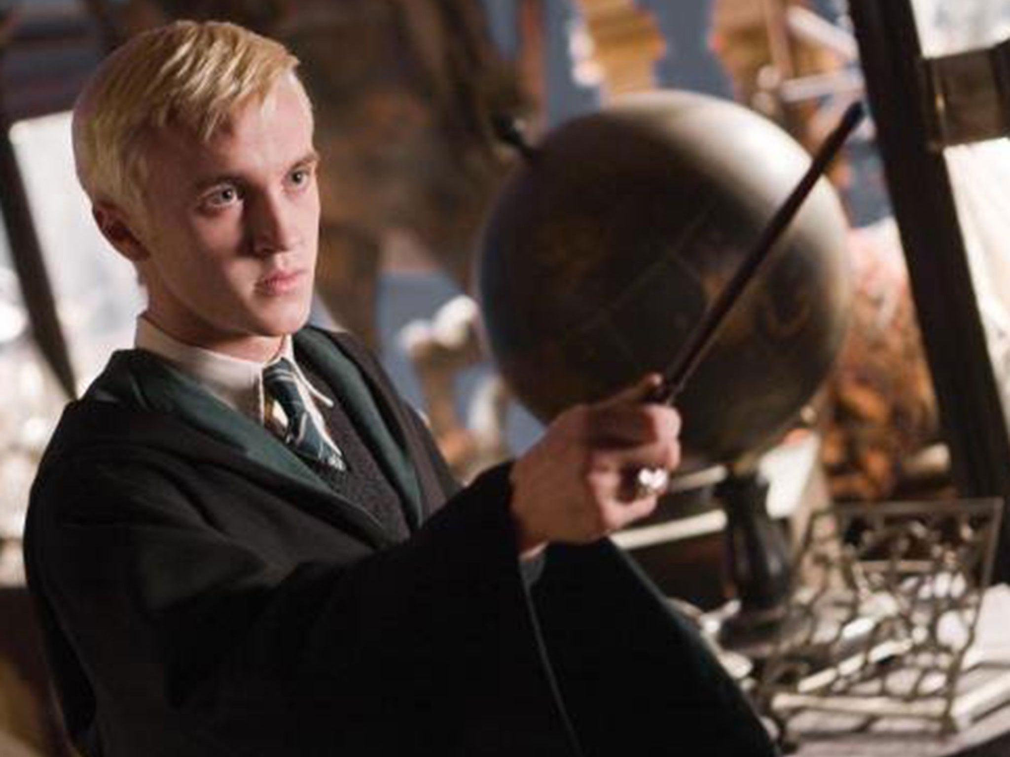 Tom Felton plays evil Harry Potter character Draco Malfoy