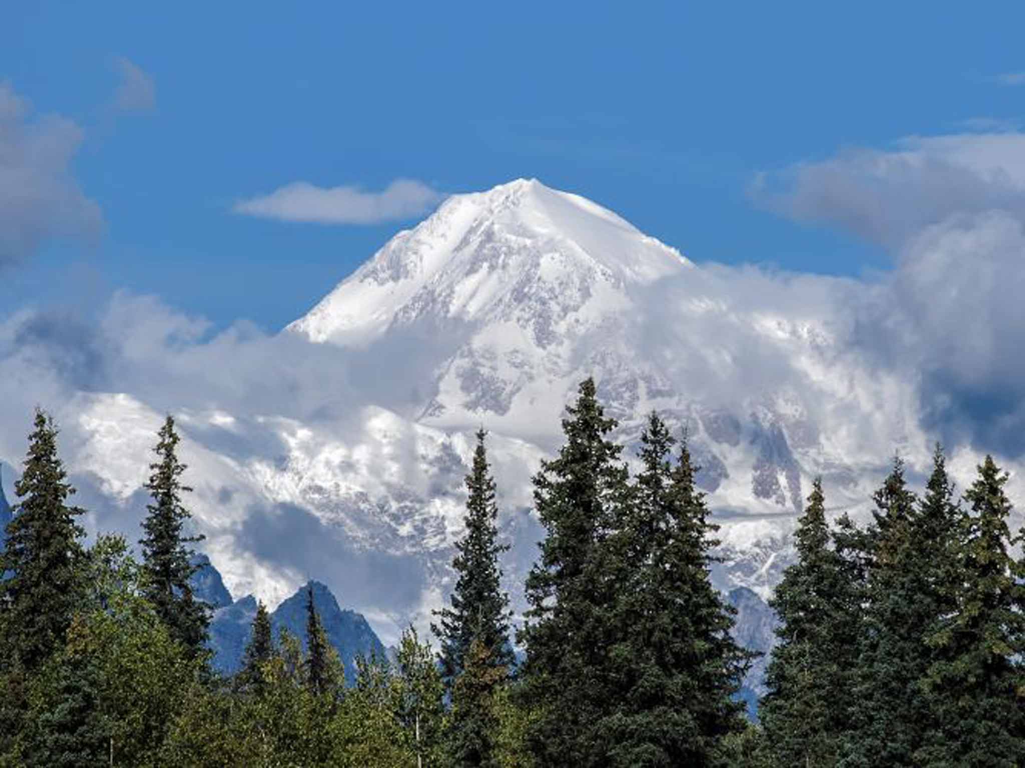 Standing tall: Mount McKinley (Getty)