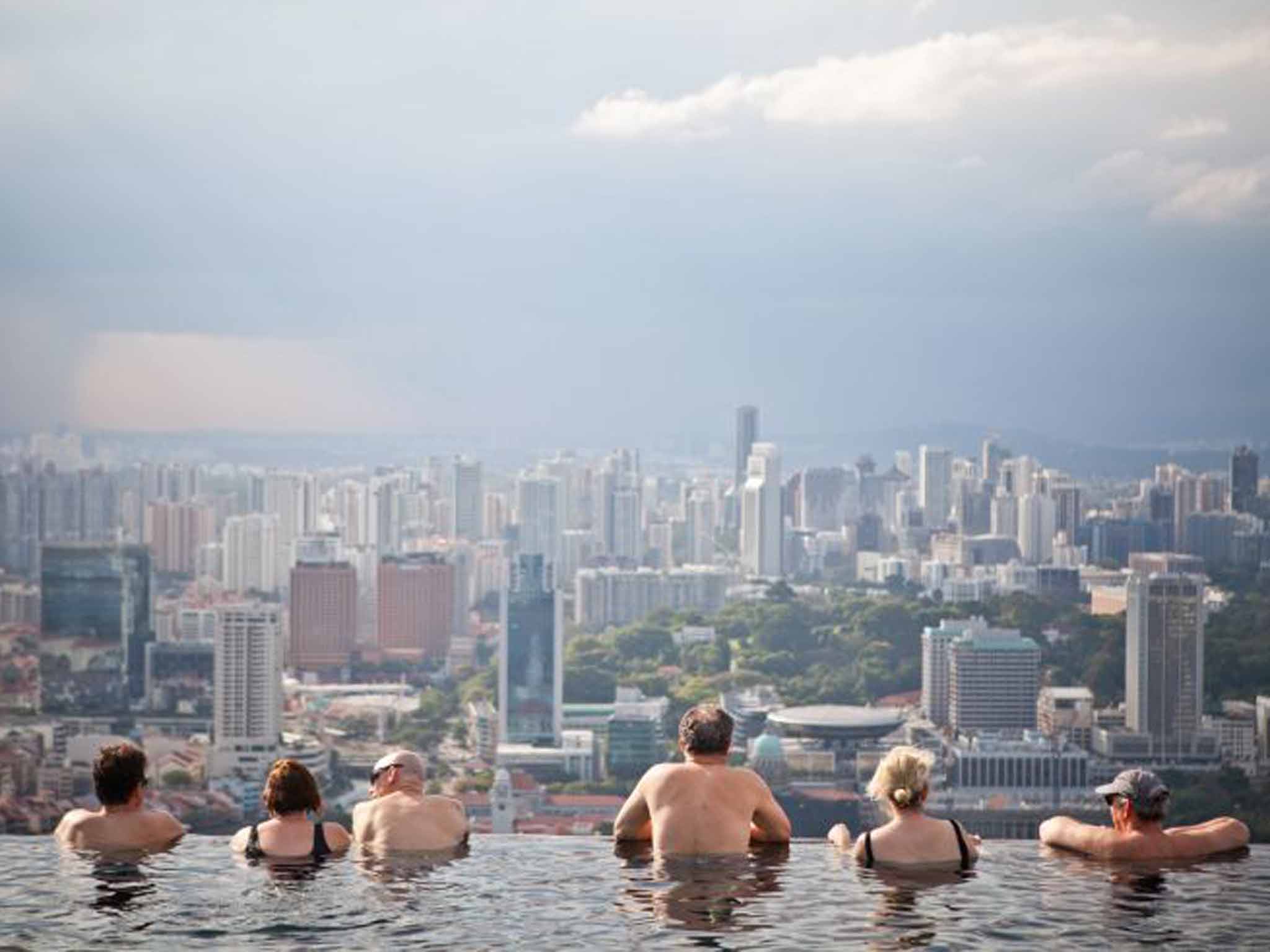 Pool with a view: the mMarina Bay Sands in Singapore