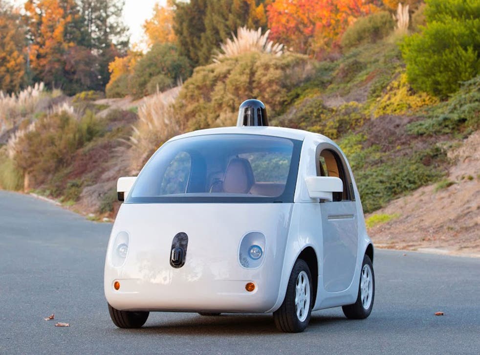 The new prototype of Google's self-driving car