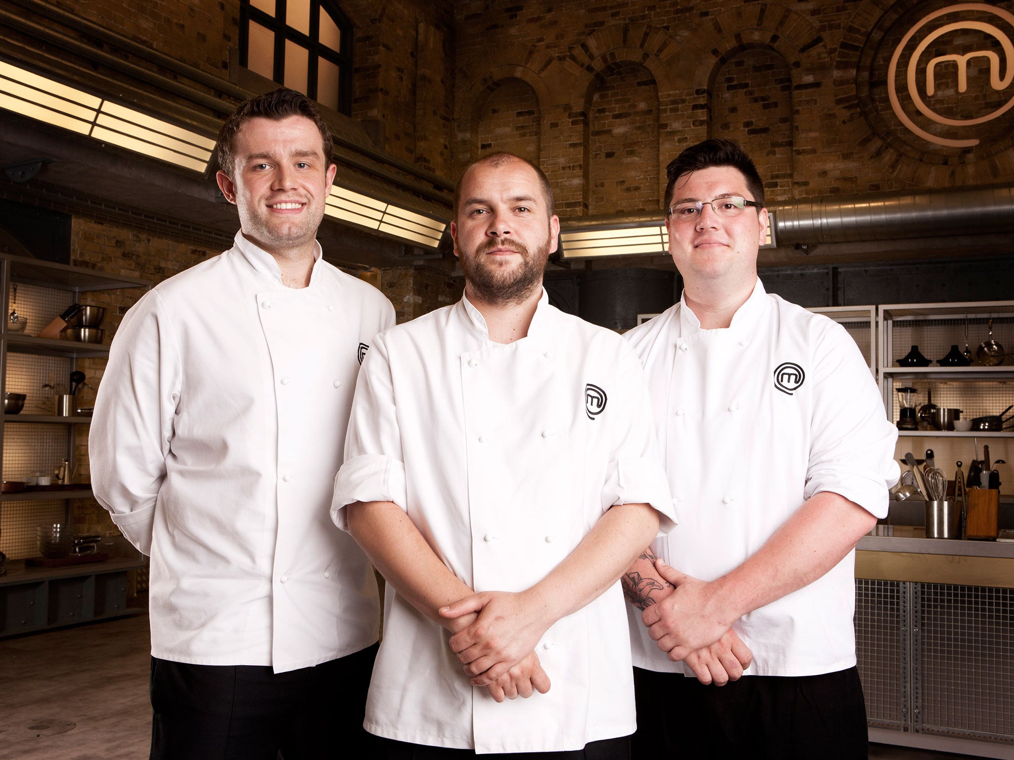 Sven, Brian and Jamie will compete in the final of Masterchef: The Professionals