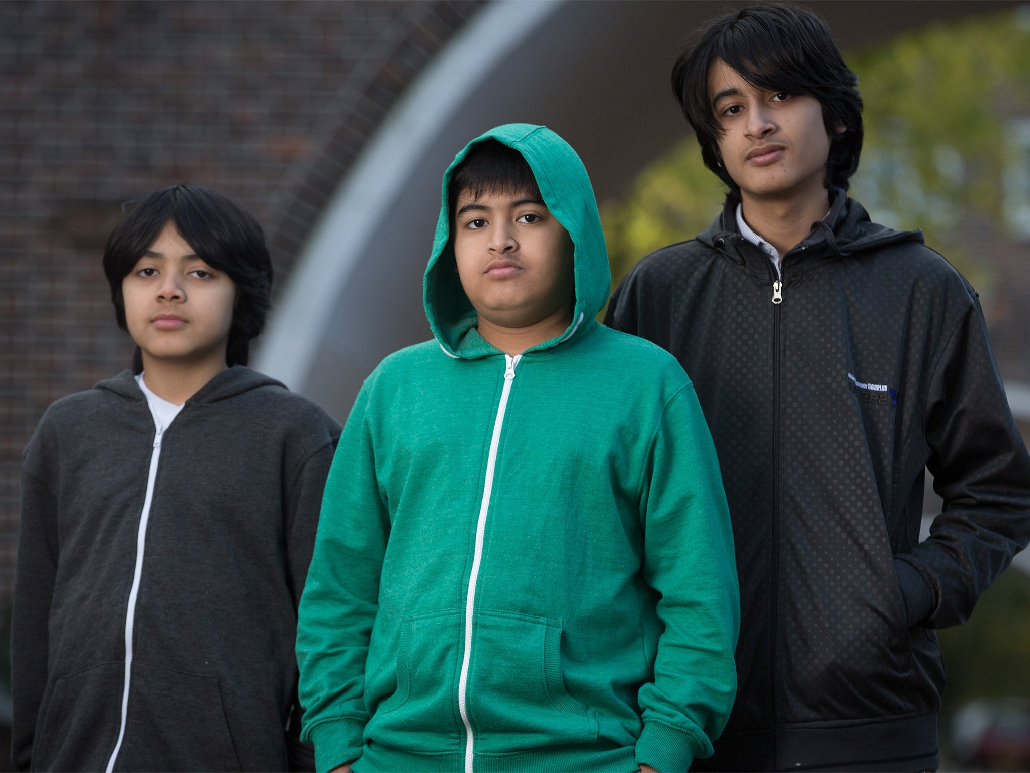 The children of Shaker Aamer, pictured in 2012
