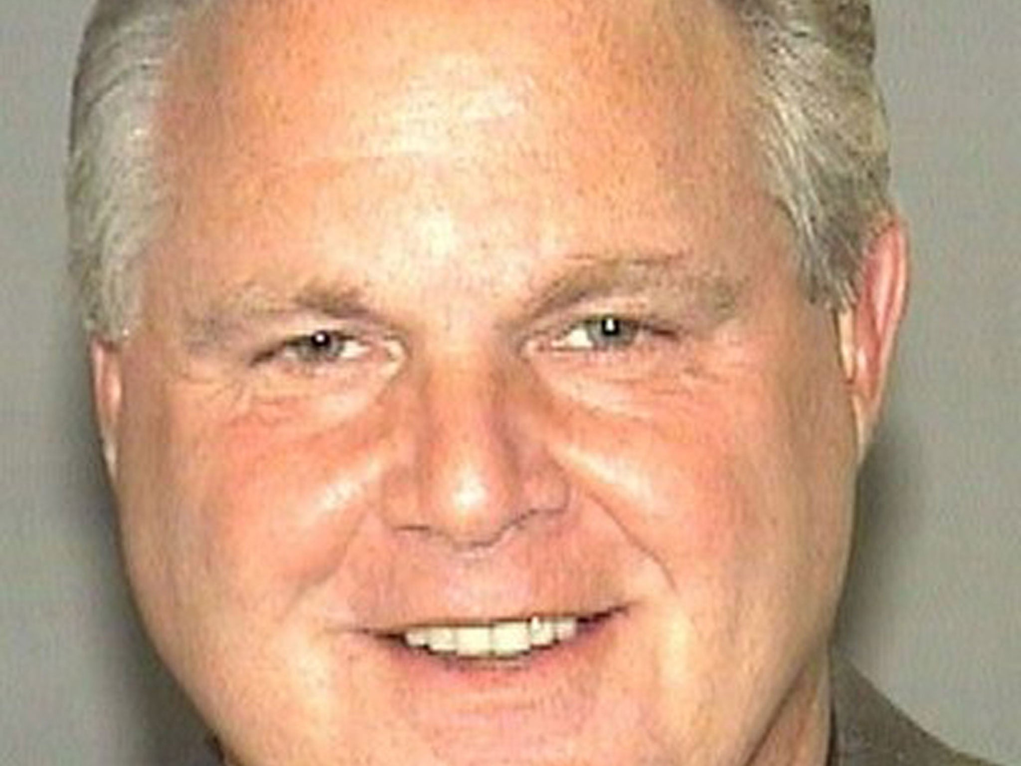 Radio talk show host Rush Limbaugh