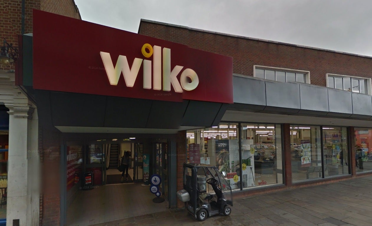 The Wilkinson store on Burgate Lane where the incident happened