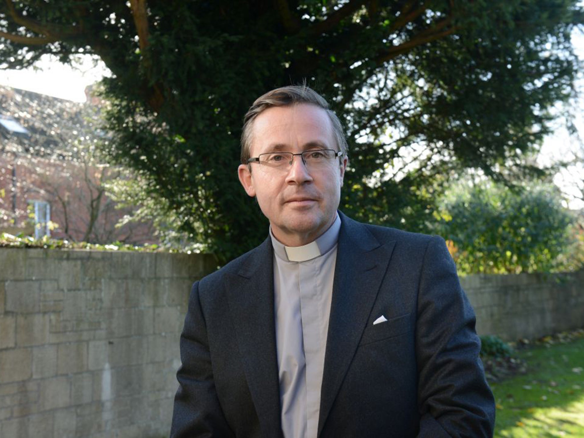 The Rev Nick Mercer joined the priesthood after leaving the Army (Jay Williams)