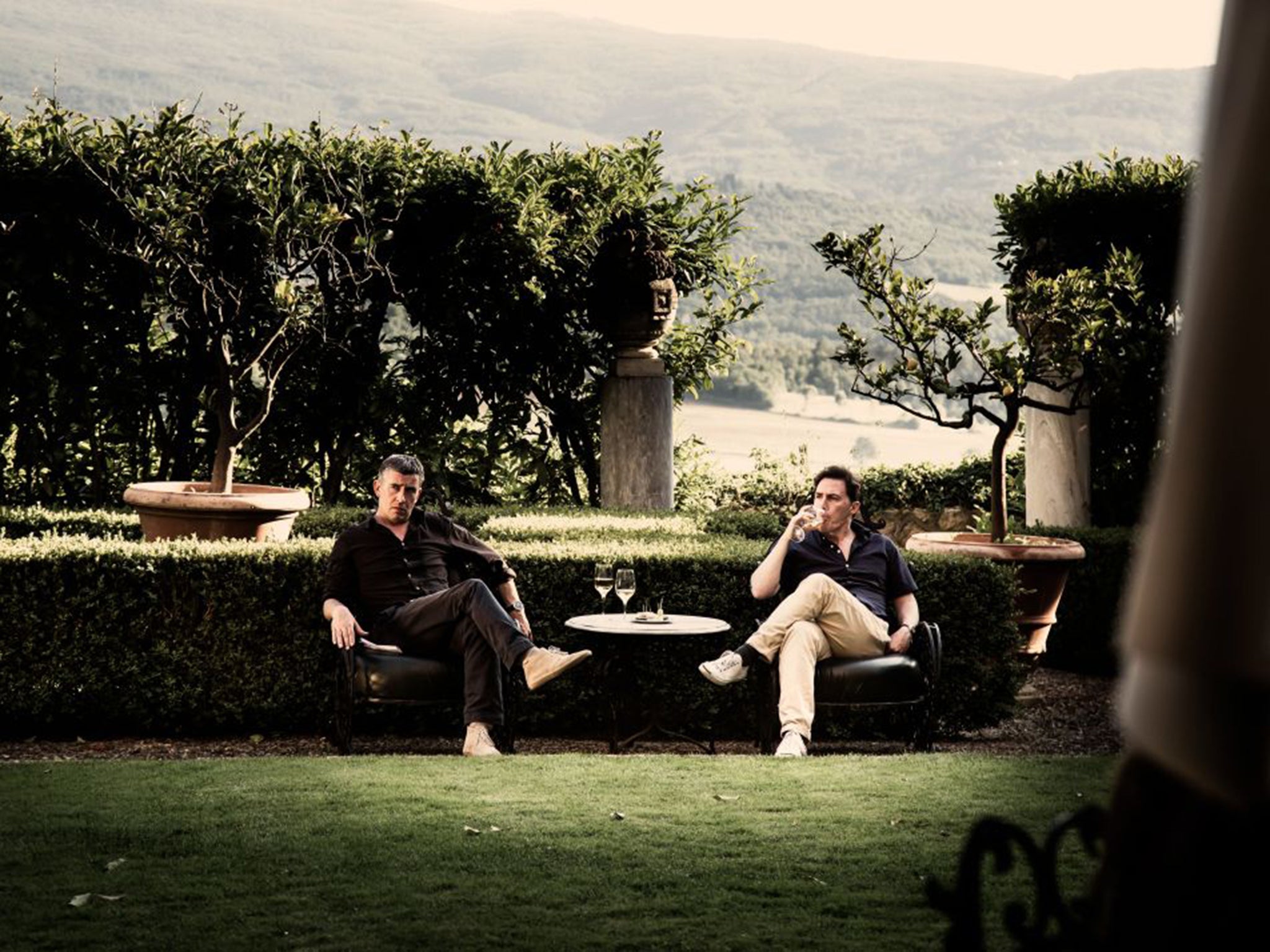 Steve Coogan and Rob Brydon toured the Italian countyside for ‘The Trip’ 